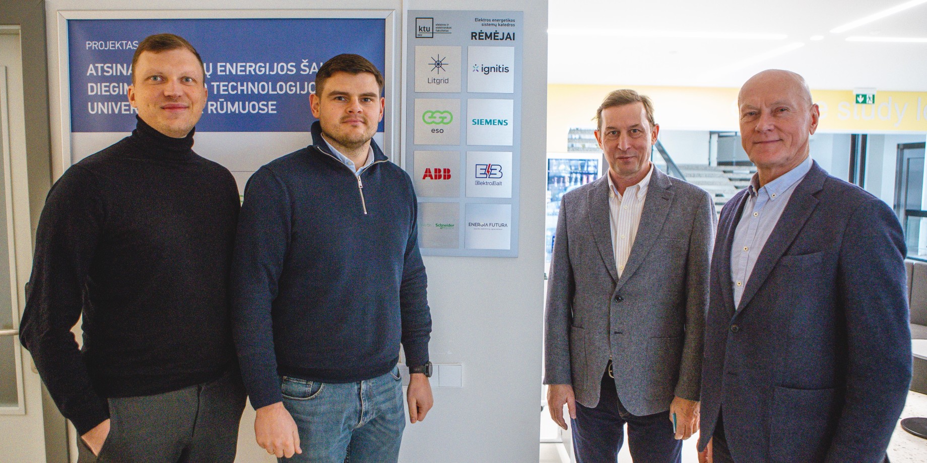 „Energia futura“ – KTU Elektros energetikos sistemų katedros partneriai