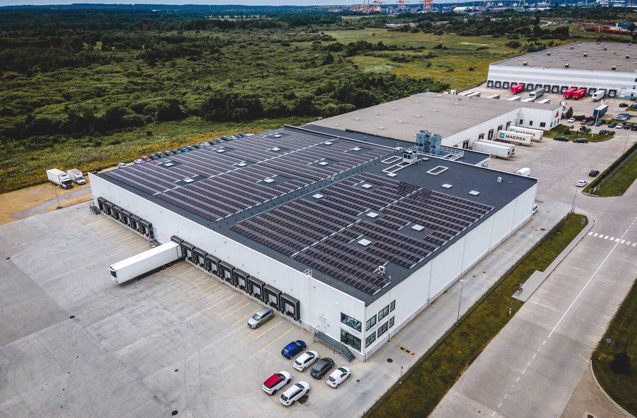 „Baltic Fresh Fruit“ 500 kW saulės elektrinė