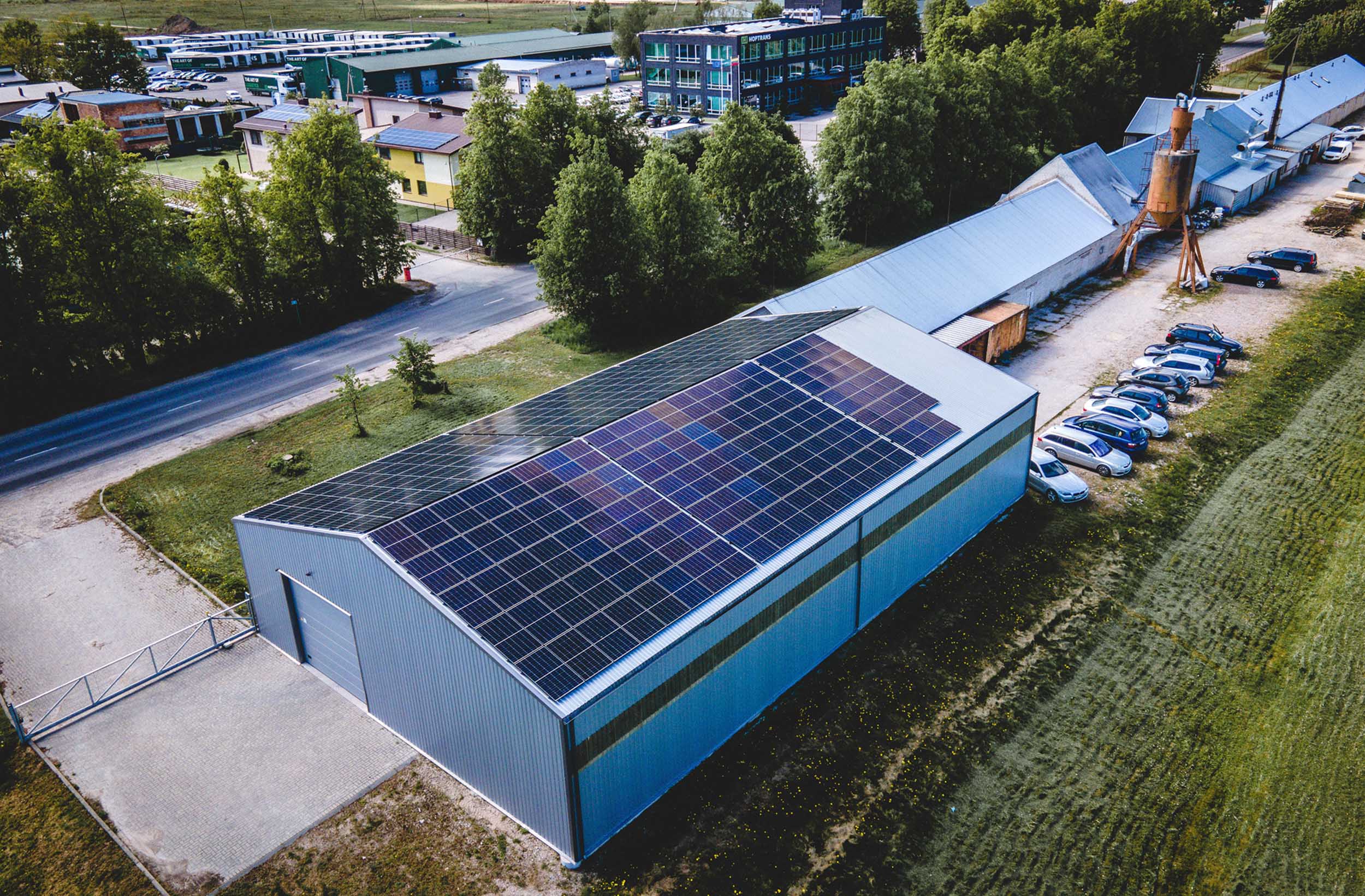 „Bilijardai” 100 kW saulės elektrinė