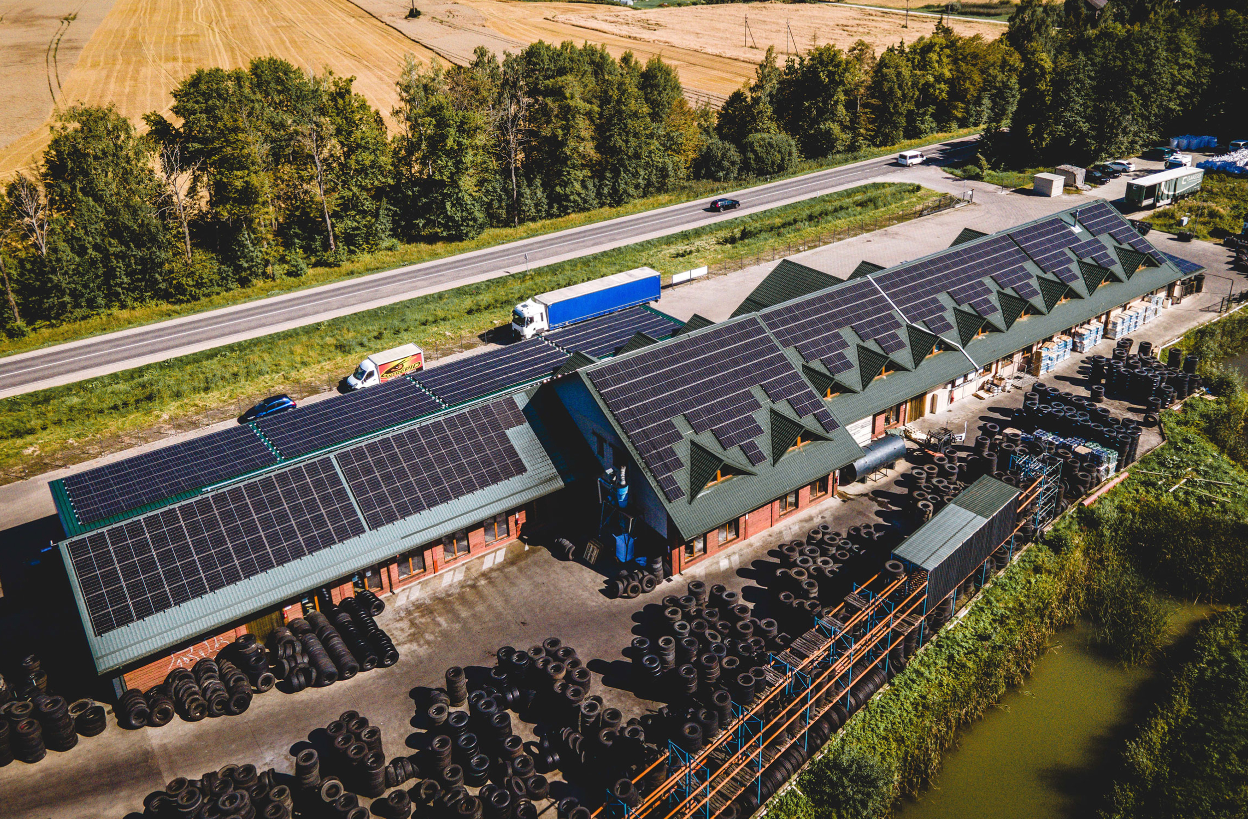 „Energija“ 321 kW saulės elektrinė