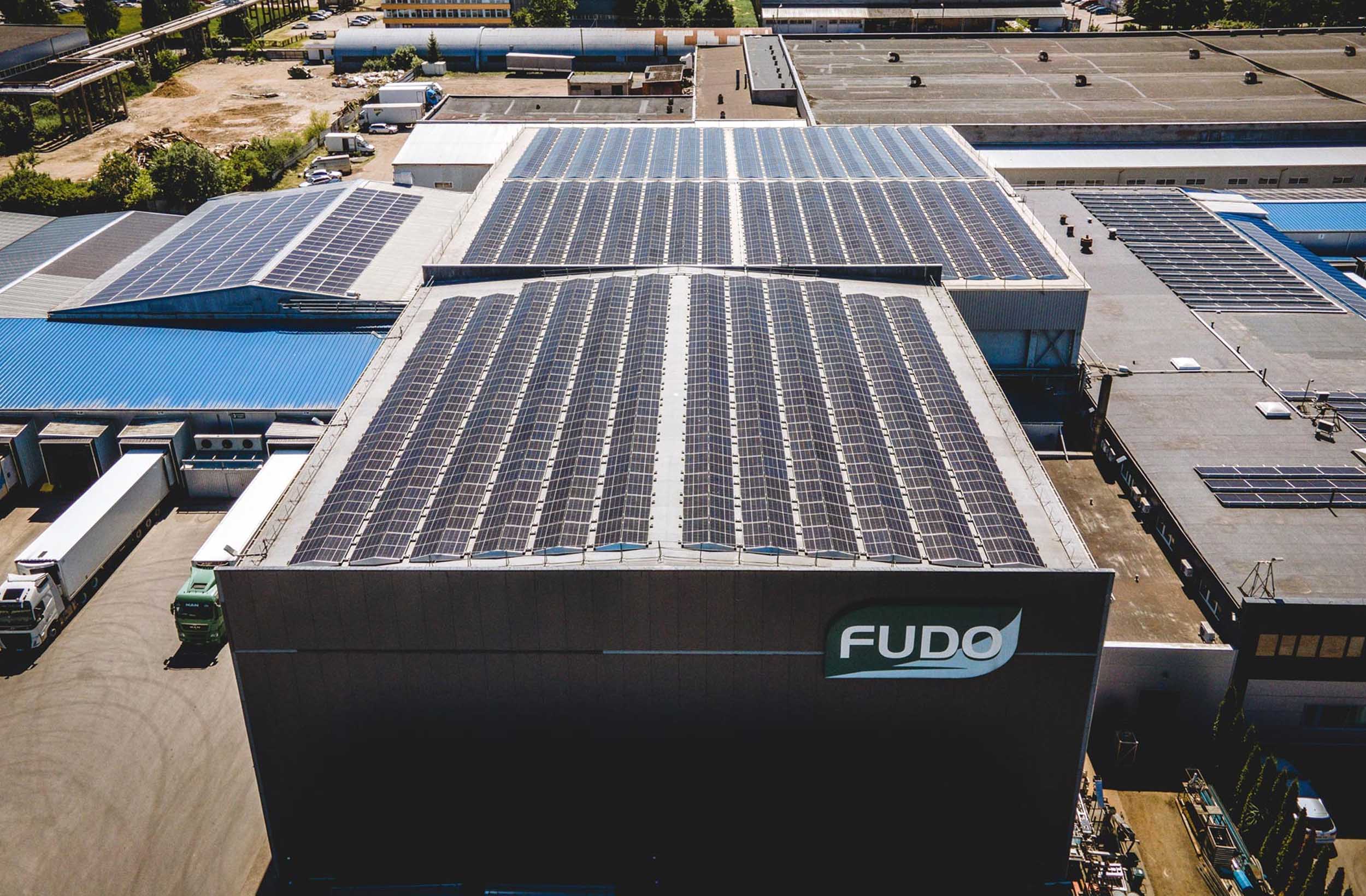 „FUDO” 489 kW saulės elektrinė