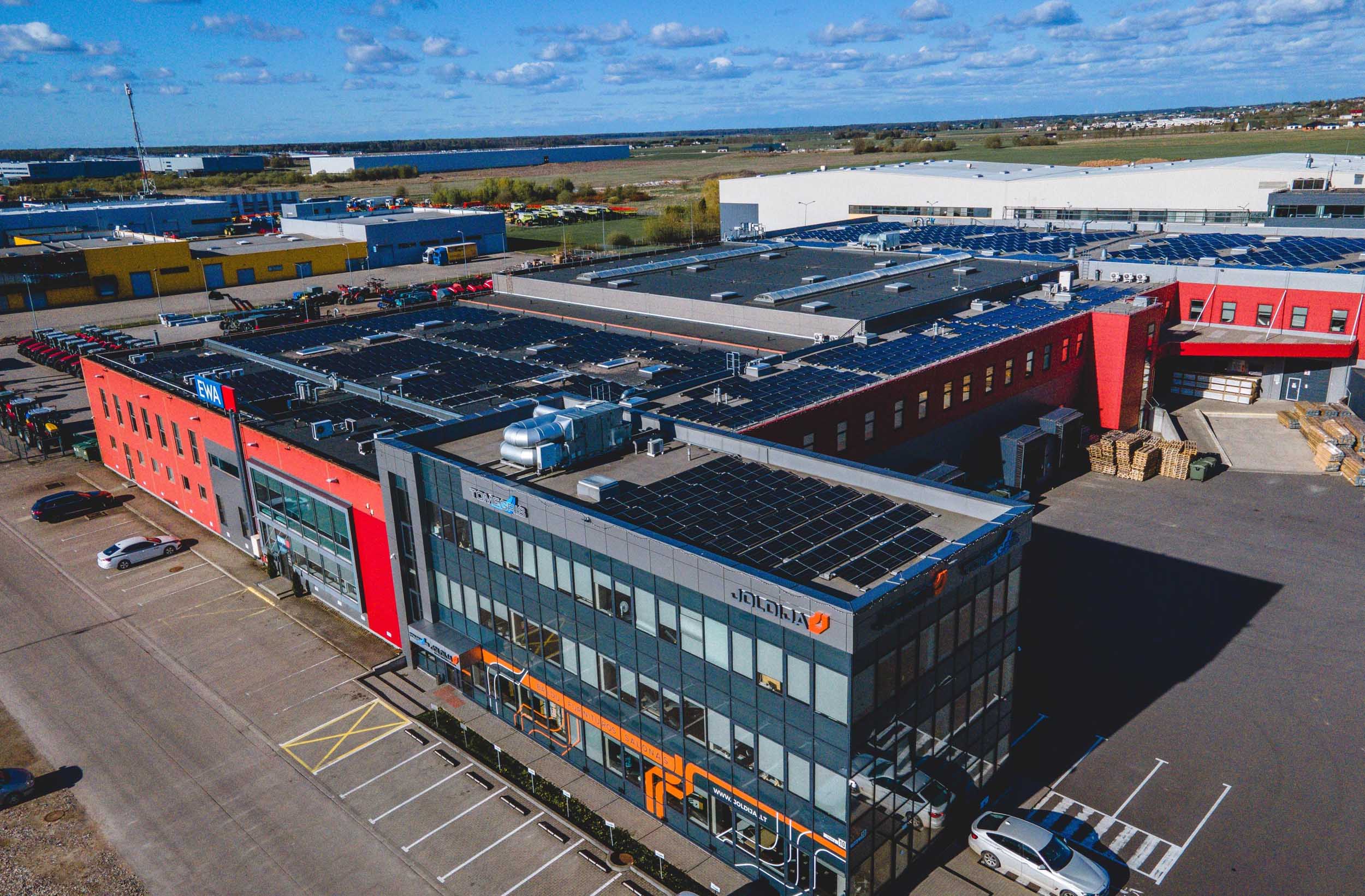 „Joldija” 230 kW saulės elektrinė
