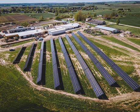 UAB „Medieva” 500 kW saulės elektrinė